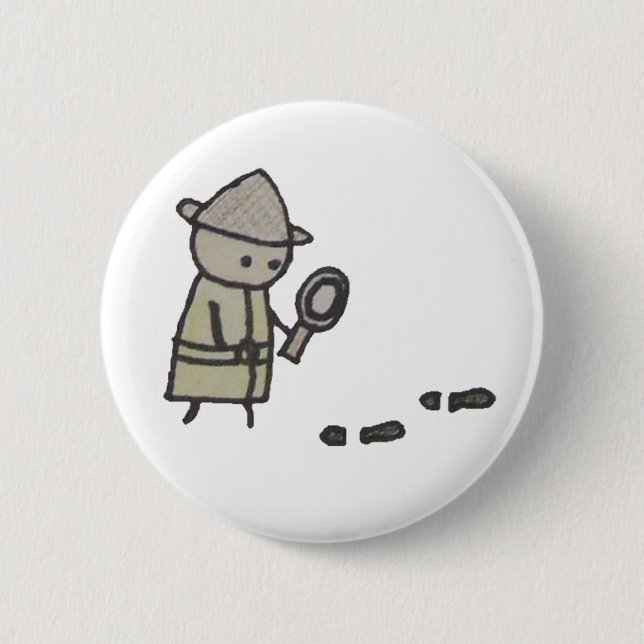 Little One detective button (Front)