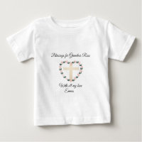 Little One Floral Heart Blessing for Grandma