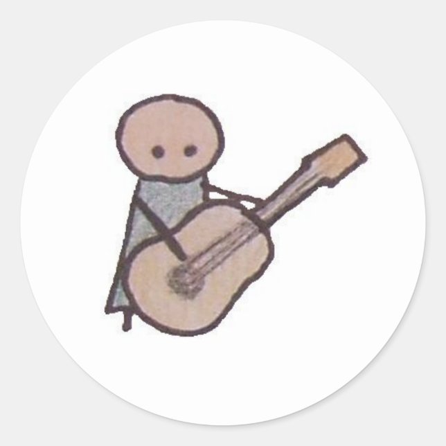Little One guitar sticker (Front)