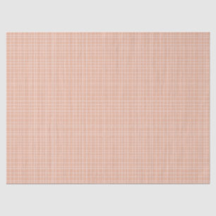 Little One Hand Drawn Grid - dusty apricot Tissue Paper