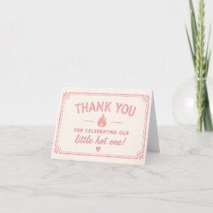 Little One Hot Thank You Card