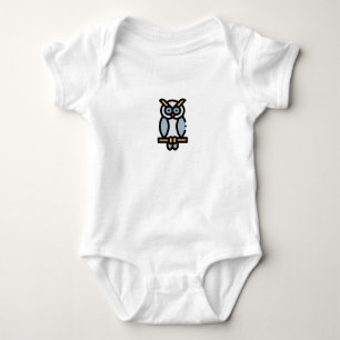 Little Owl Baby Bodysuit