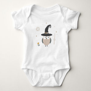 Little Owl Baby Bodysuit