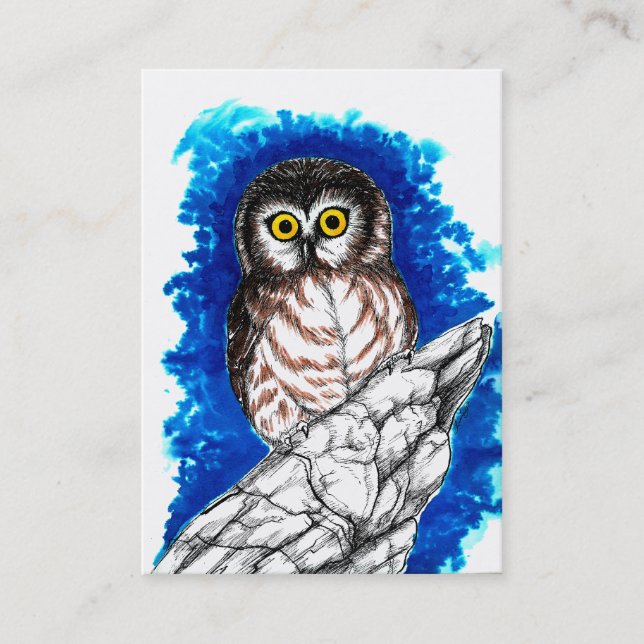 Little Owl Business Card (Front)