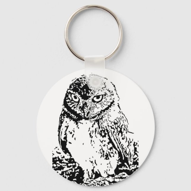 little owl keychain (Front)