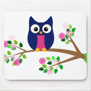 Little Owl Mouse Pad