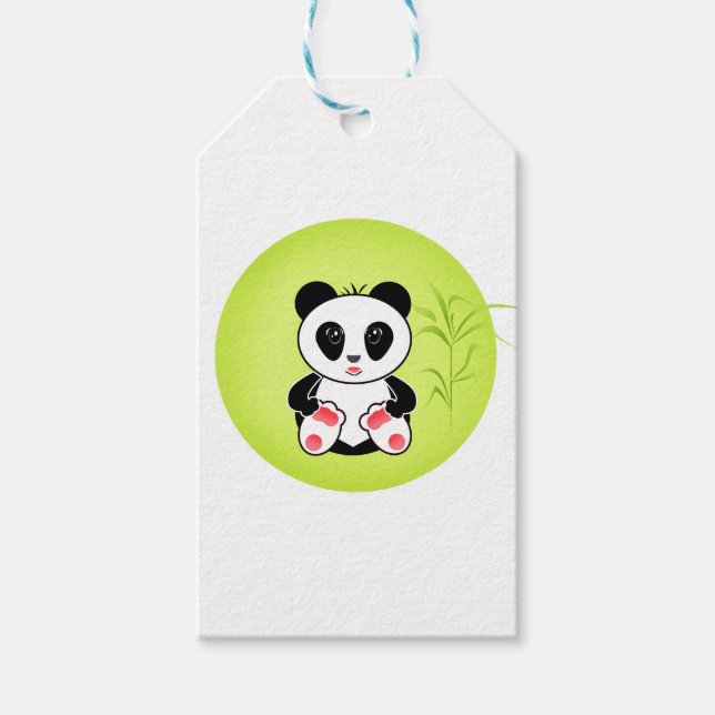 Little Panda Gift Tags (Front)