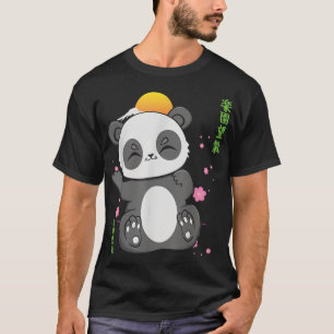 Little Panda I m Just Here For The Snacks Japan Ka T-Shirt