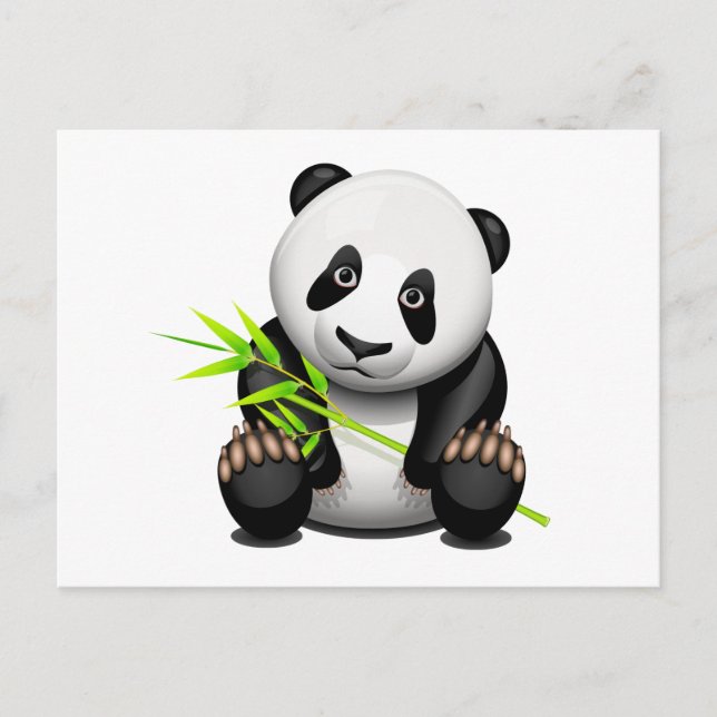 Little panda postcard (Front)