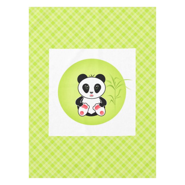 Little Panda Tablecloth (Front)