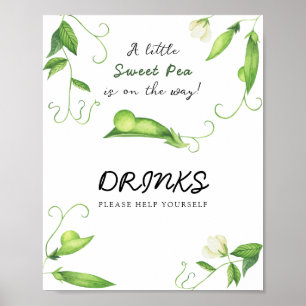 Little Pea - Drinks help yourself Poster