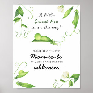 Little Pea - Help the Busy Mom-to-Be Poster