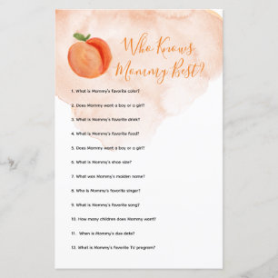 Little Peach Summer Who Knows Mommy Best Game