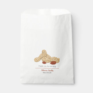 Little peanut baby shower favour bag