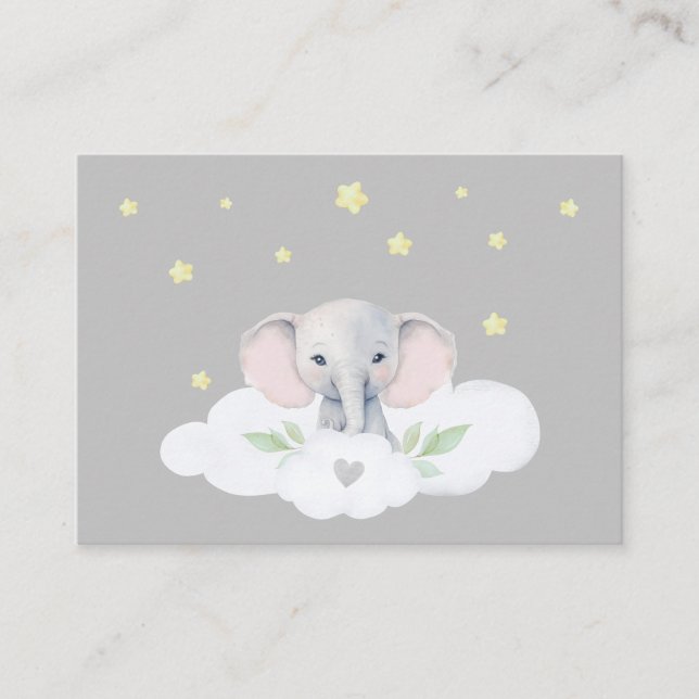 Little Peanut Baby shower Guider Cartes De Jeu Gri (Devant)