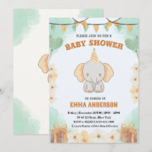 Little Peanut Dreams – Elephant Baby Shower