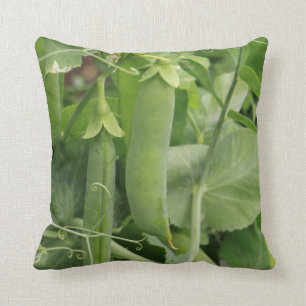 Little Peas of Summer Throw Pillow