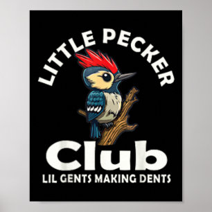 Little Pecker Club Front And Back Poster