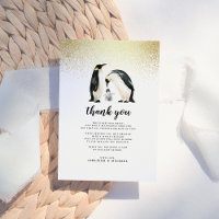 Little Penguin | Baby Shower Thank You
