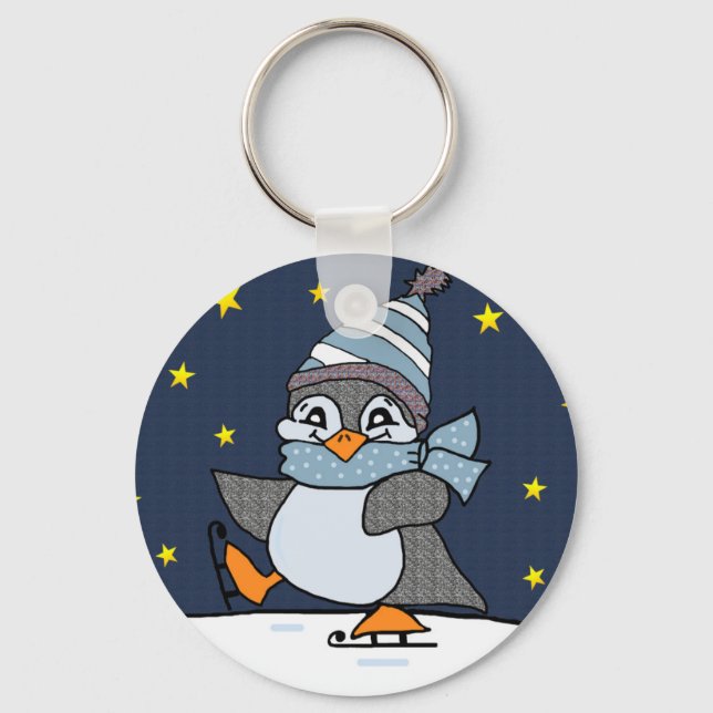 Little Penguin Keychain (Front)
