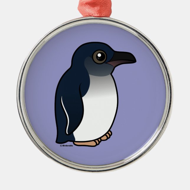 Little Penguin Metal Ornament (Front)