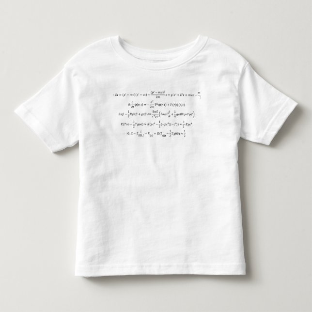 Little Physicist Toddler T-shirt (Front)