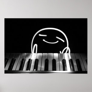 Little Piano Player Poster