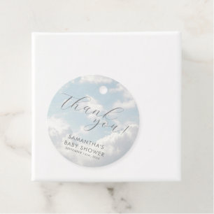 Little Piece of Heaven Baby Shower Dreamy Favour Tags
