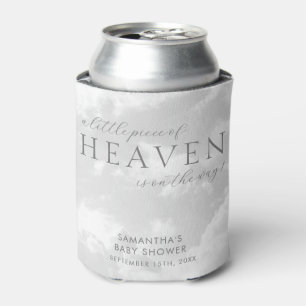Little Piece of Heaven Sky Baby Shower Can Cooler