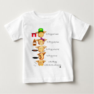 little piggies baby T-Shirt