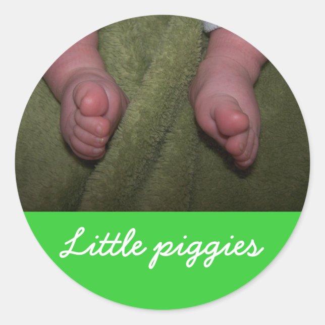 Little piggies Sticker (Front)