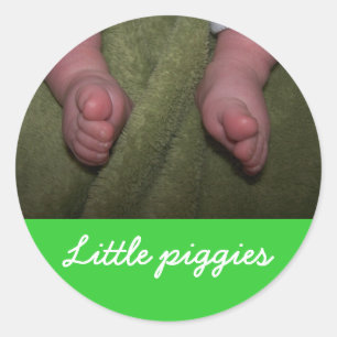 Little piggies Sticker