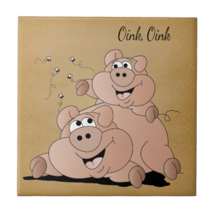 Little Piggy 🐷 Oink, Oink  Tile