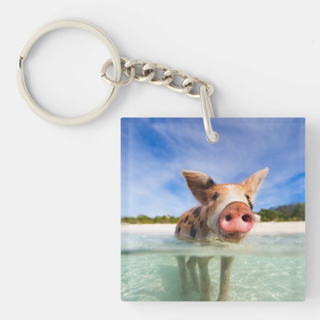 Little piglet keychain (Front)