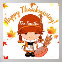 Little Pilgrim Thanksgiving Custom