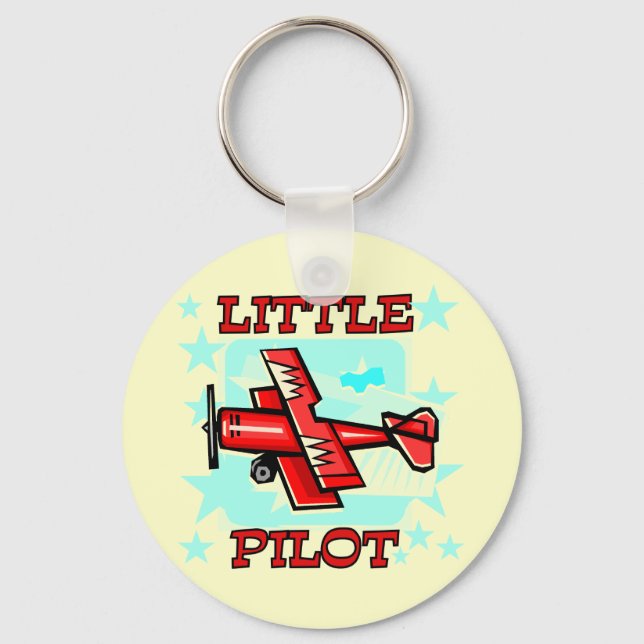 Little Pilot Tshirts and Gifts Keychain (Front)