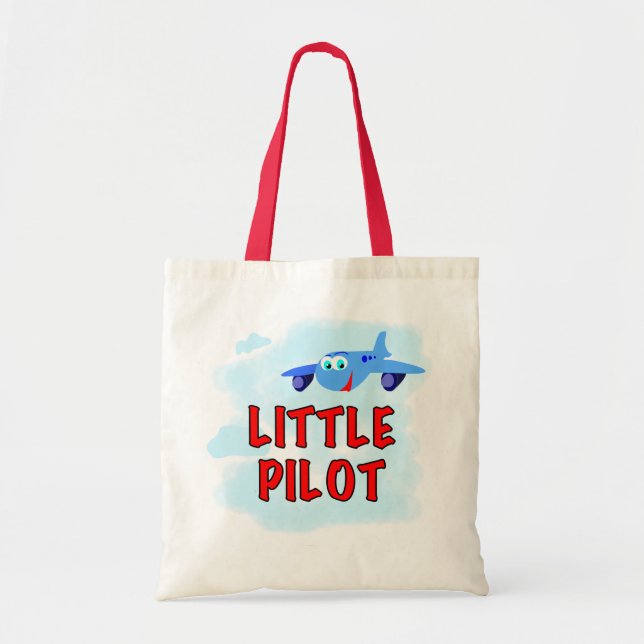 Little Pilot Tshirts and Gifts Tote Bag (Front)