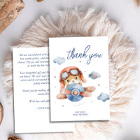 Little pilot vintage airplane baby shower