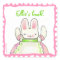 Little Pink Bunny bookplate