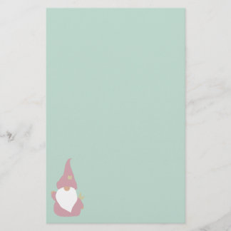 Little Pink Gnome Stationery
