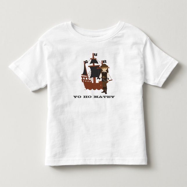 Little Pirate personalized t-shirt (Front)