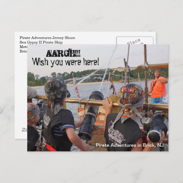 Little Pirates Postcard (Front/Back)