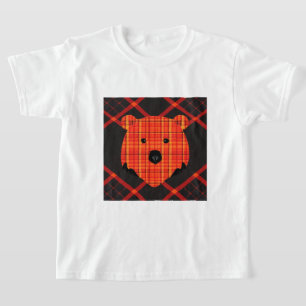 Little Plaid Story Book Bear T-Shirt