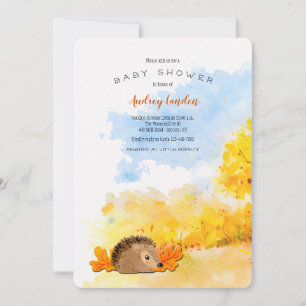 Little Porcupine Baby Shower Invitation