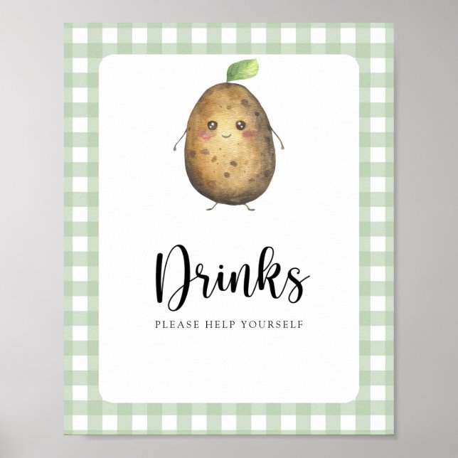 Little potato - Drinks help yourself Poster (Front)