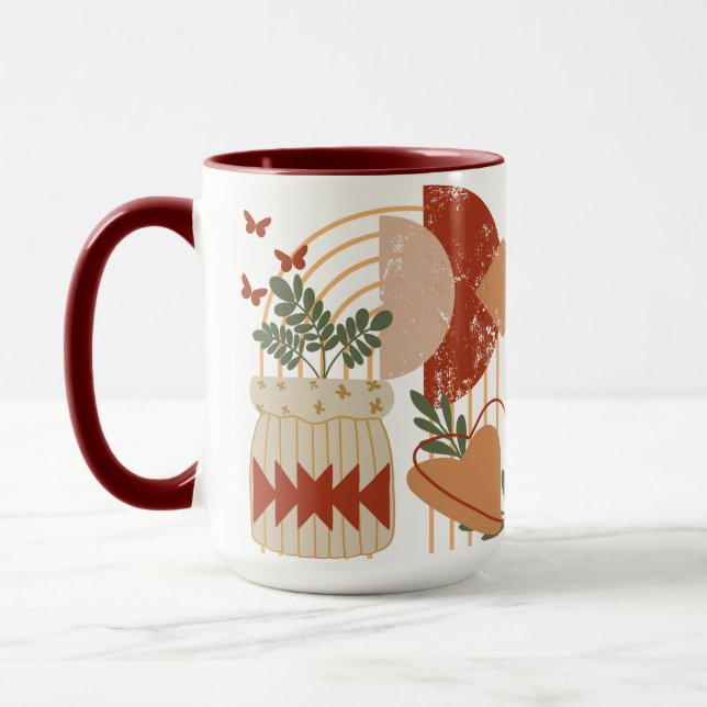 Little Potted Plant Coffee Mug (Left)