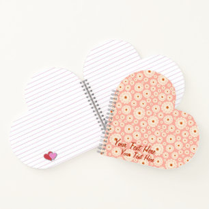 Little Powder Pink Flowers Notebook