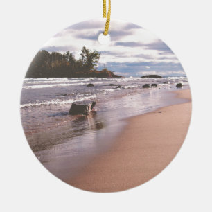 Little Presque Isle Ceramic Ornament