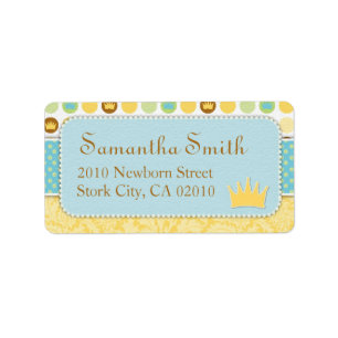 Little Prince Address Label