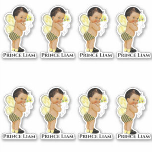 Little Prince Baby Boy Bee Black Yellow